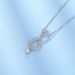 Crystal Elements Eternal Love Tassel Long Necklace For Women High End Sweater Chain_ipsvogv.com