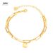 Women's Jewelry Niche Design Cold Style Love Smiley Face Multi Layer Winding Hand Jewelry Ladies Titanium Steel Bracelet_ipsvogv.com