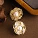 French Style Fashionable Simple Pearl Inlaid Irregular Circular Lace For Women, With Light Luxury Temperament And A_ipsvogv.com