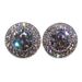 Cao Shi, Japan, and South Korea's New with Super Sparkling Round Zircon Full Diamond E, Elegant Style for Women_ipsvogv.com