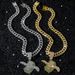 New Personalized Style Full Diamond Wings Hip Hop Creative US Dollar Pendant Necklace_ipsvogv.com