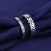 Circular New Couple Watch Chain Geometric Hollow Pair For Men And Women Wave Dot Instagram Personalized Simple Open Ring_ipsvogv.com