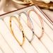 Japanese And Korean Temperament Turtle Face Cut Titanium Steel Bracelet, Trendy Female Personality, Curved_ipsvogv.com