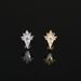 Unisex Jewelry Fashion piercing ear bone studs female geometric diamond zircon stainless steel screw ball ear studs popular earrings_ipsvogv.com
