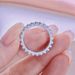 New Style Starry Sky Ladies Ring Group, Inlaid With A Full Circle Of Simulated Zircon Rings, Light Luxury Fashion Rings, Hot Selling Jewelry_ipsvogv.com