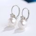 Cao Shi Inlaid Zircon Pearl Earrings For Women, Fashionable And Elegant Temperament Earrings, Daily Matching_ipsvogv.com