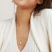 Copper Plated Croissant Patterned Gold Necklace Plated Temperament Versatile Openable And Closable Necklace_ipsvogv.com