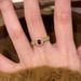 Crimson Queen "Pigeon Blood Red Zircon Lace Ring, Medieval Light Luxury Versatile Ins High End Sensation White Ring_ipsvogv.com