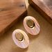 French New Personalized Antique Style Chalcedony Earrings, Women's High-end Feeling, Light Luxury, Elegant_ipsvogv.com