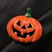 Hot selling Halloween creative festival diamond studded painted orange red pumpkin brooch_ipsvogv.com