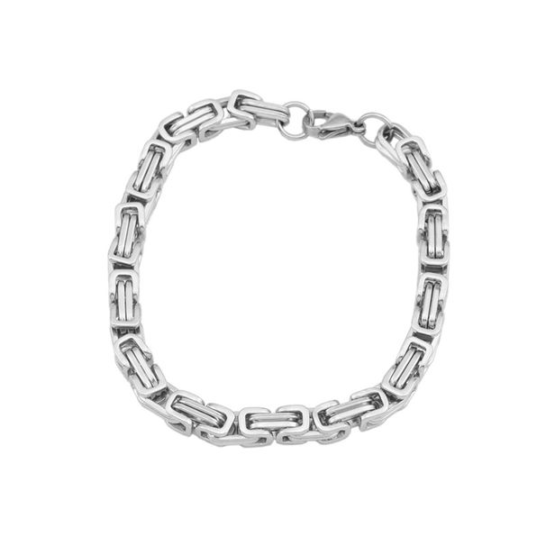 Hot Selling Stainless Men's Titanium Steel Hip Hop Cuban Versatile Emperor Chain Personality Bracelet_ipsvogv.com