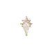Unisex Jewelry Fashion piercing ear bone studs female geometric diamond zircon stainless steel screw ball ear studs popular earrings_ipsvogv.com