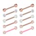 10-piece set hot-selling puncture jewelry breast ring breast nail tongue ring tongue nail earring_ipsvogv.com