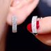 Cao Shi Women's Ear Buckles Trendy Simple Platinum Small And Fresh Fashion Earrings_ipsvogv.com