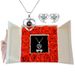 Women’s Jewelry Set Fashion Christmas Thanksgiving Valentine's Day gift projection necklace earrings eternal flower gift box_ipsvogv.com