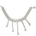 fashion multi-layer tassel necklace shiny bohemian full diamond necklace female beach jewelry_ipsvogv.com