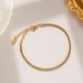 Minimal All Star Bracelet Female ins Style Small Design Sense Net Red Sparkling Fried Dough Twists Chain Titanium Steel_ipsvogv.com