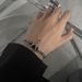 New hip-hop niche double-layer titanium steel star wrapped black diamond men, trendy and cool, street personality_ipsvogv.com