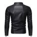 Men's leather jacket Men's autumn/winter motorcycle casual coat men's_ipsvogv.com