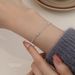 Women's Jewelry Light Luxury Pig Nose Bracelet Female S999 Sterling Silver Temperament Versatile Minimalist Style Sterling Silver Bracelet_ipsvogv.com