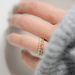 Cao Shi's Minimalist Zircon Ring Two-piece Set Is Fashionable For Daily Wear With Trendy Accessories_ipsvogv.com