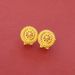 Hollow Out Design Gold-plated Necklace Pendant Earring Ring Three Piece Jewelry Set_ipsvogv.com