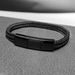 Hip Hop Men's Simple Trendy Reversible Stainless Steel Three-Section Magnetic Clasp Braided Bracelet_ipsvogv.com