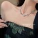 3353 Positive 【 Reviews 】 Moonstone Zircon ! Necklace For Women, Summer Internet Celebrity Accessories, High-end 【 】 Women, Accessories,_ipsvogv.com