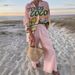 Women's Clothing Fashion Printed Leisure Vacation Style Suit _ipsvogv.com
