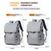 Large Capacity Travel Backpack Computer Bag Casual College Student Backpack Business Men's Commuting Bag With USB Charging Port_ipsvogv.com