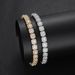 Men's Jewelry Hip Hop Jewelry 7mm Flip Buckle Bracelet Zircon Rock Candy Chain Jewelry Men's Bracelet_ipsvogv.com