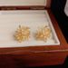 Niche S Silver Needle Metal Dandelion Fireworks Elegant Fashion Light Luxury Versatile Design Sense Earrings_ipsvogv.com