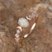 Cao Shi's New Oval With Sun And Shining Design Moon Ring_ipsvogv.com
