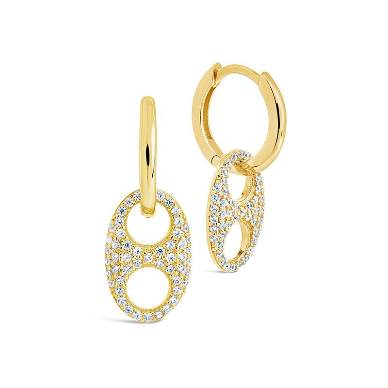 Women's Jewelry Pig Nose Earrings Light Luxury High End Design Exquisite Versatile Earrings Ear Clips Earrings_ipsvogv.com
