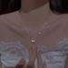 S Pure Silver Full Butterfly For Women, With A High-end Feel That Does Not Fade. 2024 Zircon Sparkling Diamond Necklace_ipsvogv.com
