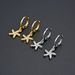 Women’s Jewelry Set Fashion New Fashion Earrings Super Flash Trend Earrings Inlaid With Diamond Zircon CZ Starfish Temperament Female Jewelry_ipsvogv.com