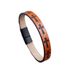 Men's Simple Cross PU Leather Bracelet Personality Bangle Magnetic Clasp Wristband Jewelry_ipsvogv.com