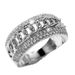 New Hand Decor Hip Hop Style Micro Inlaid Zircon Cuban Chain Trendy Men's And Women's Ring F917_ipsvogv.com