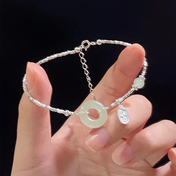 Pure Wealth Attracting And Safe Buckle Broken Silver For Women's Instagram Niche New Chinese Style Light Luxury High-end_ipsvogv.com