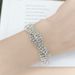 Unisex Summer New Full Diamond Bracelet Trend Simple Style Interwoven Bracelet Female Fashion Diamond Accessories Personality Hand Jewelry_ipsvogv.com