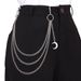 Waist Jewelry, Personalized And Minimalist Hip-hop Moon Pendant, Street Photo, Multi-layer Pants Chain_ipsvogv.com