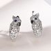 Cao Shi Animal Earrings with Micro Inlaid Zircon Parrot Earrings and Personalized Fashion Versatile Earrings_ipsvogv.com