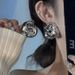 Women's earrings hot girl style high-end metal earrings for women, simple temperament, personality and atmosphere, stud earrings_ipsvogv.com