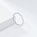 1mm wave titanium steel tail ring ring ladies fashion commuting elegant wear matching hand jewelry_ipsvogv.com