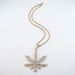 Unisex Hot Selling Jewelry Hip Hop Diamond Maple Leaf Pendant Necklace Fashion Pendant Necklace_ipsvogv.com
