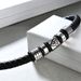 Stainless Men's Masonic Magnet Titanium Steel Bracelet_ipsvogv.com
