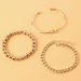 Simple Round Bead Gold Knotted Bracelet Personality Ins Style Multi Layer Bracelet_ipsvogv.com