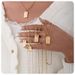 tarot necklace women's fashion inlaid zircon pendant popular light luxury ins sweater chain clavicle chain_ipsvogv.com