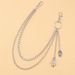 Fashion Trend Personalized Skull Ghost Hand Pendant Double Layer Heavy Metal Chain Male Female Same Style Halloween_ipsvogv.com