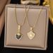 Shield Shaped Octagonal Star Pentagram Pendant Necklace, Women's Gold-plated Fashionable Versatile Collarbone Chain_ipsvogv.com
